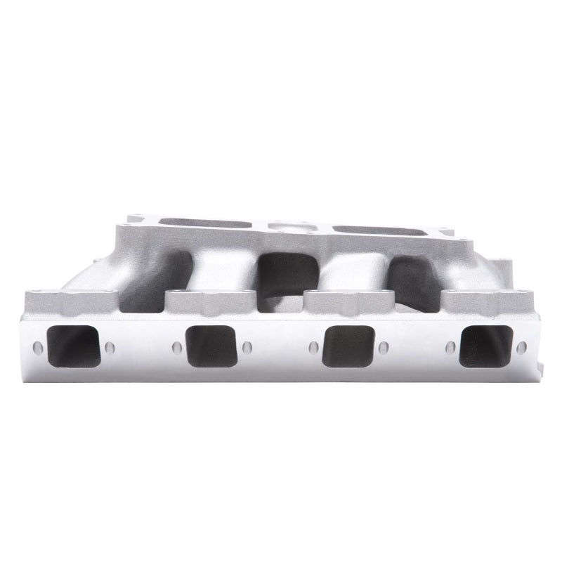 Edelbrock Dual Quad Intake Manifold Dual Competition EFI Flange Single Plane Aluminum - Natural