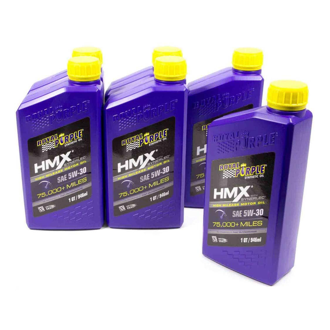 Royal Purple HMX™ High Mileage Synthetic Motor Oil -5w30 - 1 Quart (Case of 6)