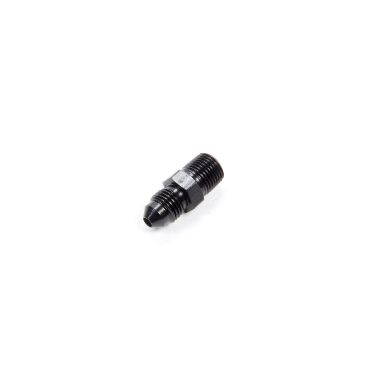 Aeroquip Black Aluminum -03 Male AN to 1/8" NPT Straight Adapter