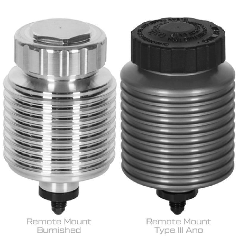 Wilwood Remote Mount Lightweight Master Cylinder Reservoir - 4.0 oz - Gray - Compact Remote Master Cylinder