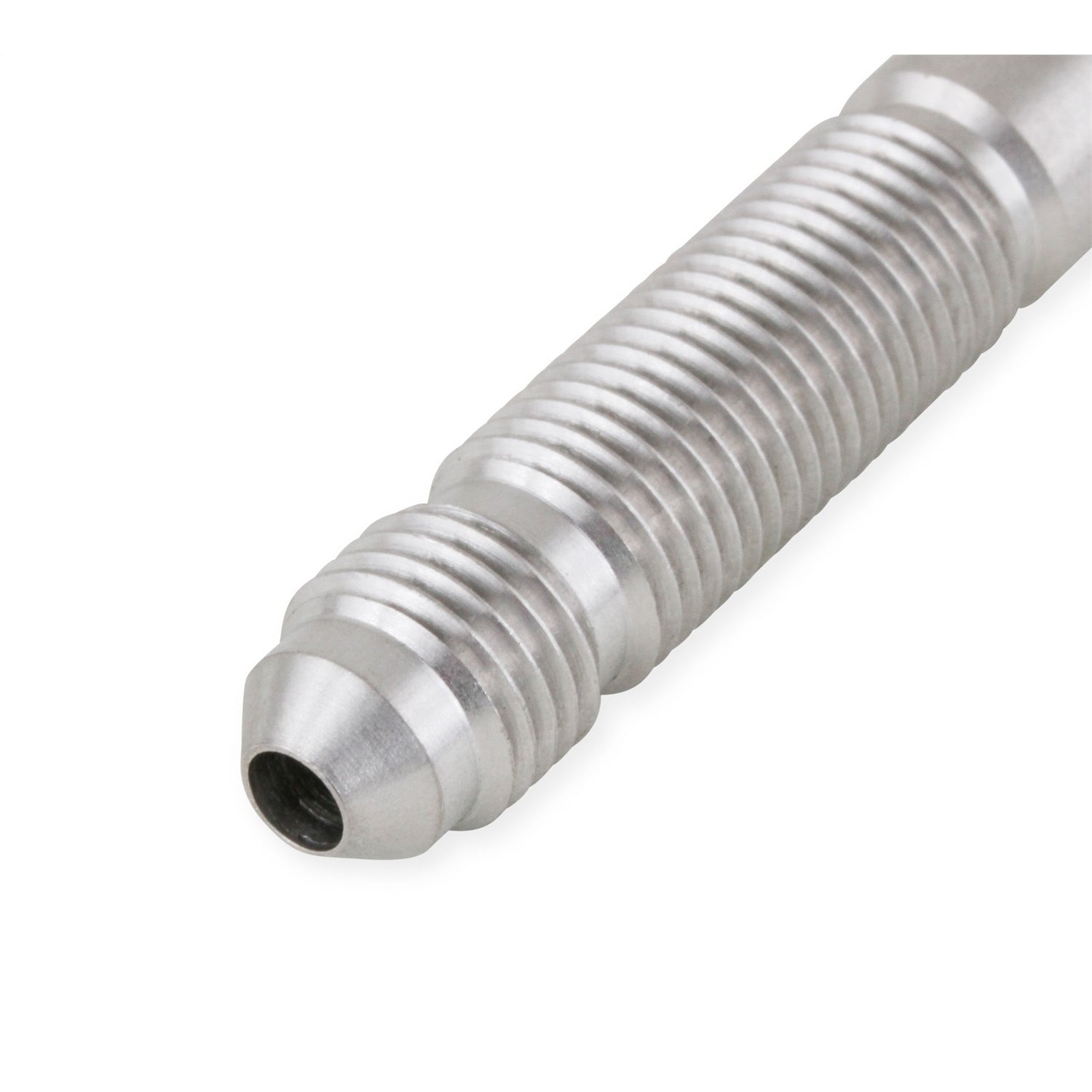 Earl's Bulkhead - Straight - 3 AN Male to 3 AN Male Bulkhead - Stainless - Natural