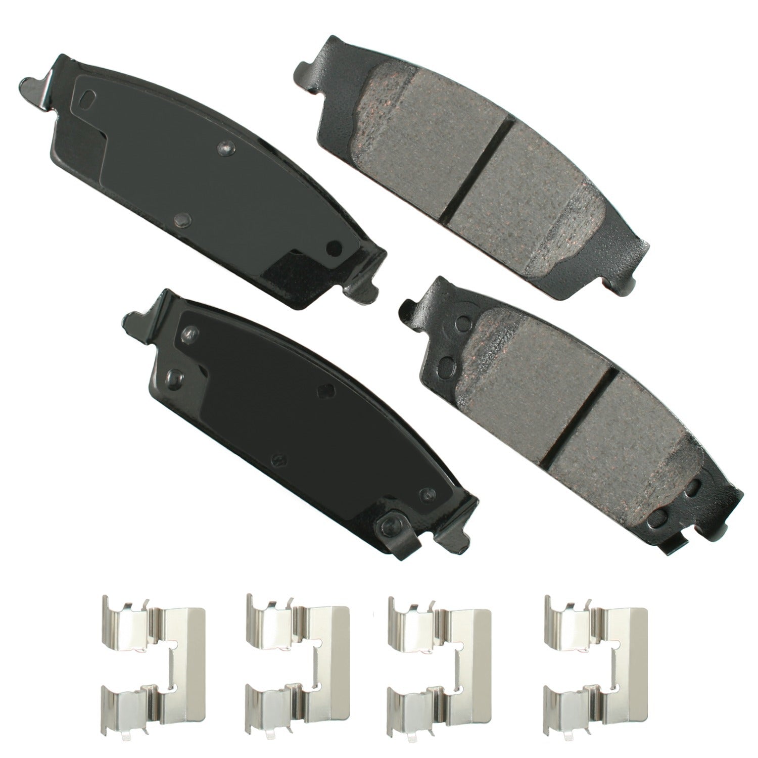 Akebono Brakes ProACT Rear Brake Pads - GM Fullsize SUV/Truck 2014-19 (Set of 4)