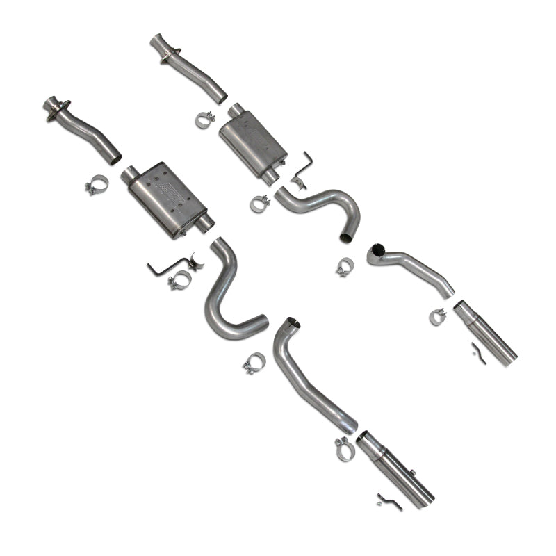 BBK Performance VariTune Exhaust System Axle Back 2-3/4" Tailpipe 2-3/4" Tips - Stainless