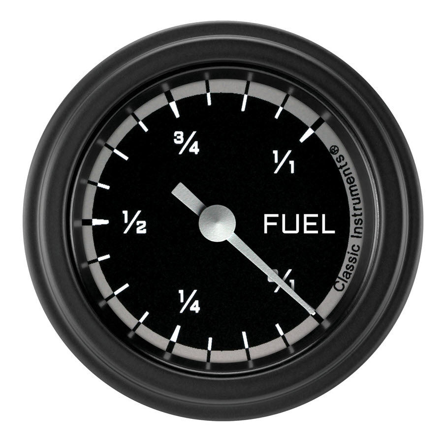 Classic Instruments AutoCross Fuel Level Gauge - Programmable ohm