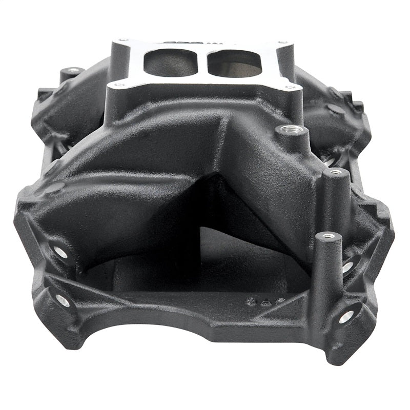 Edelbrock RPM Air-Gap 340 / 360 Square Bore Dual Plane Intake Manifold - Black Powder Coat - Small Block Mopar
