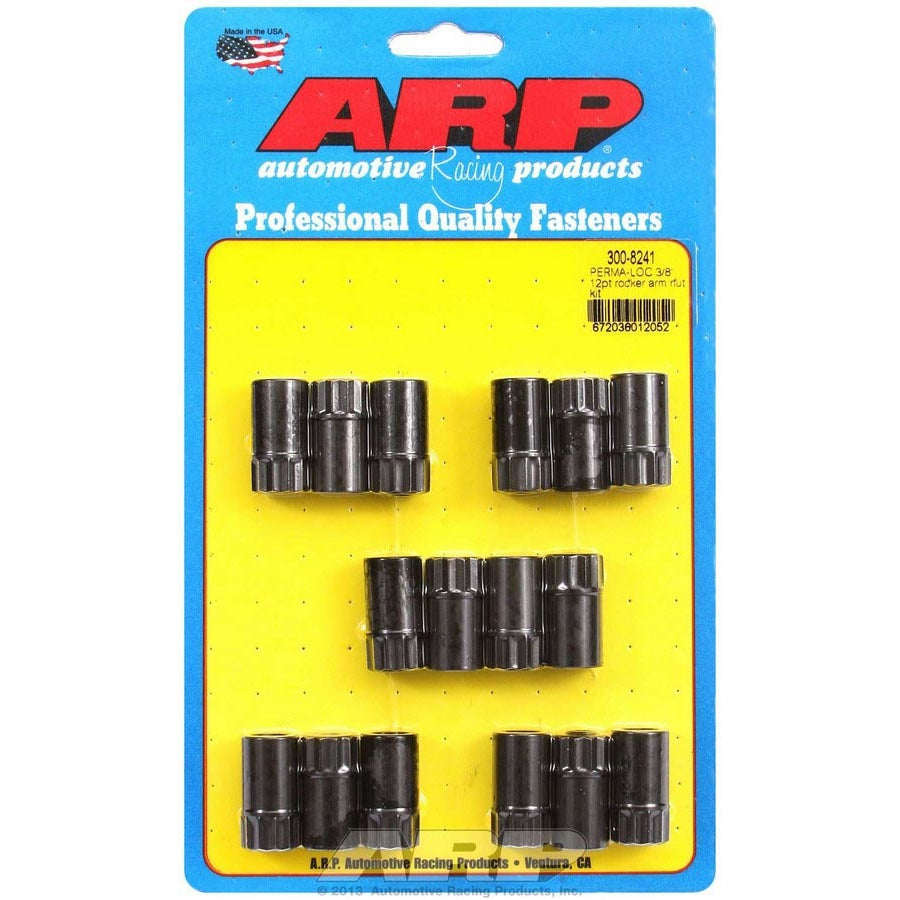 ARP Perma-Loc Rocker Arm Adjuster - For Stamped Steel Rocker Arms - 3/8"-24 Thread