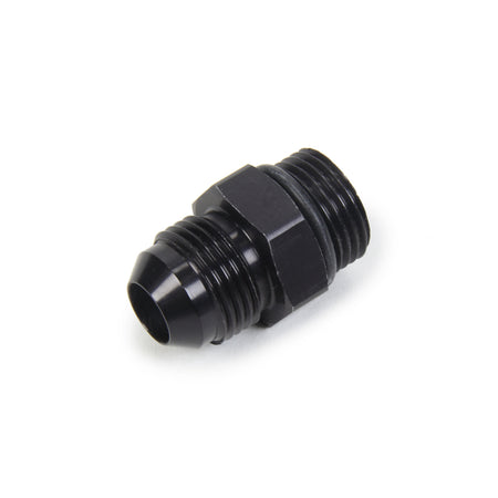 Triple X Race Co. Adapter Fitting Straight 8 AN Male to 8 AN Male O-Ring Aluminum - Black Anodize