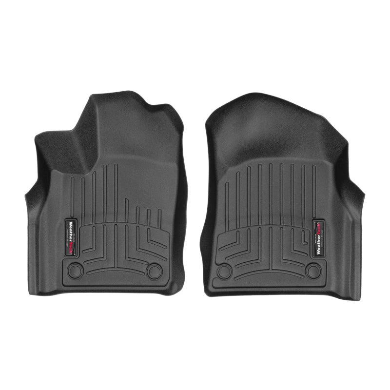 WeatherTech Front Floor Liner - Black / Textured - Dodge Midsize SUV / Jeep Grand Cherokee 2016-18 - Pair