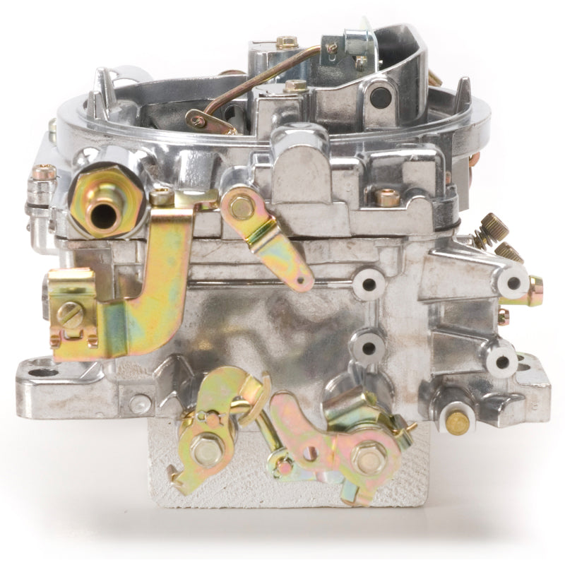 Edelbrock Performer 600 CFM 4-Barrel Carburetor - Square Bore - Manual Choke - Mechanical Secondary - Single Inlet - Satin