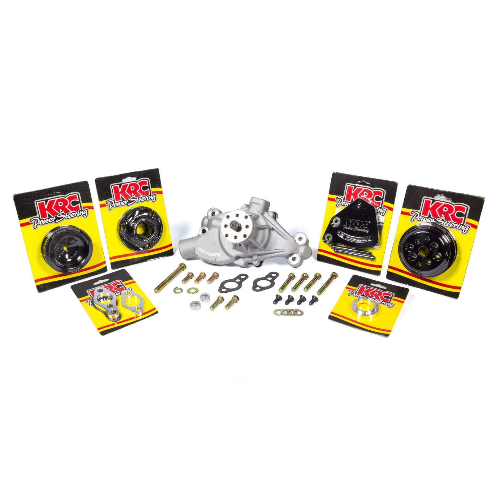 KRC Power Steering Basic Crate Engine Kit Block Mount w/o pump