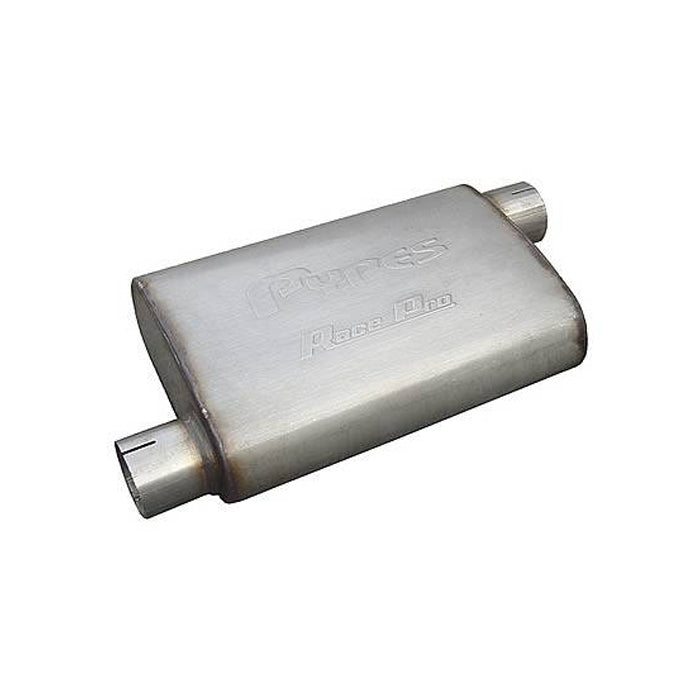 Pypes Performance Exhaust Race Muffler 3" Offset/Offset