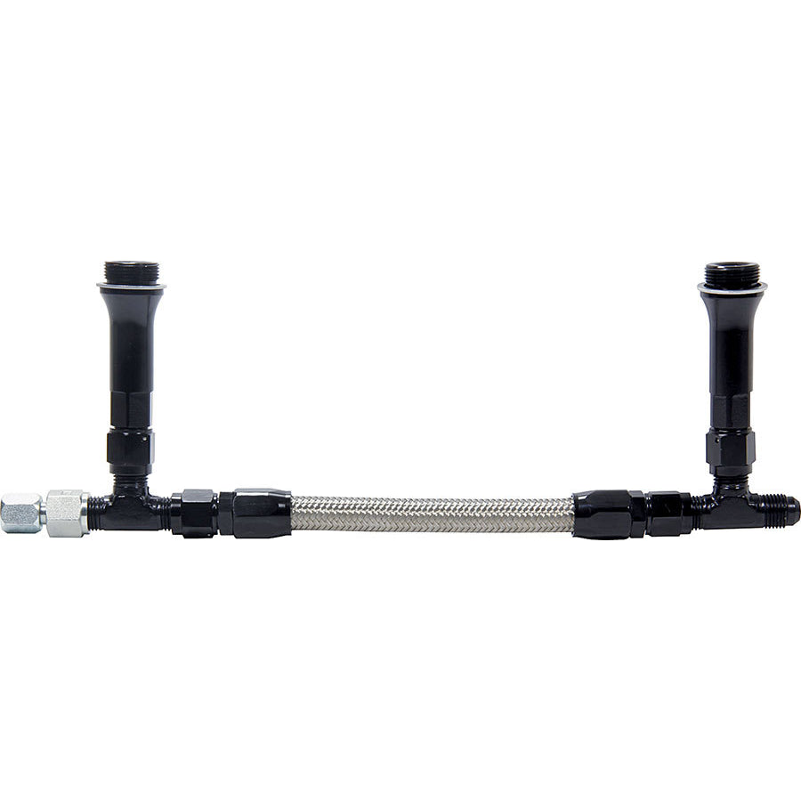 Allstar Performance Fuel Line Kit -6 Line - 9-5/16" CTC Holley 4150 Series - Black