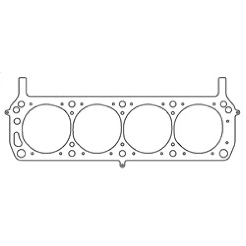 Cometic 4.180" MLS Head Gasket (Each) - SB Ford 302-351W SVO - w/ Valve Pockets - Yates (Right) - .040" Thickness