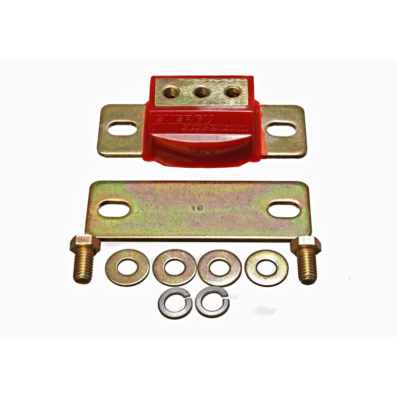 Energy Suspension Hyper-Flex Transmission Mount Interlocking 3.75 to 4.25" Transmission Bolt Span Steel/Polyurethane