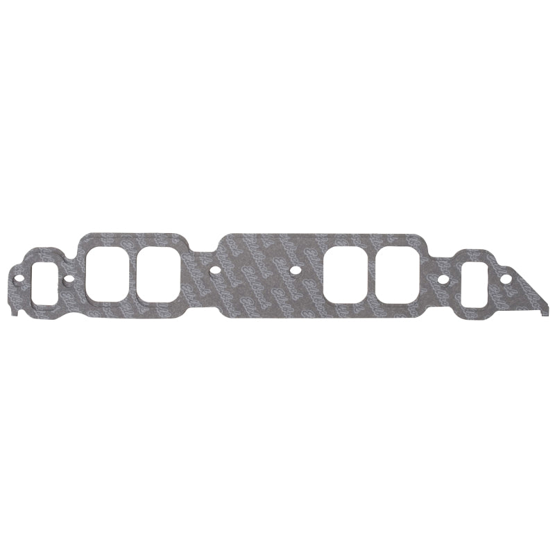 Edelbrock Intake Manifold Gasket - 0.06 in Thick - 1.82 x 2.46 in Rectangular Port - Composite - Big Block Chevy - Pair