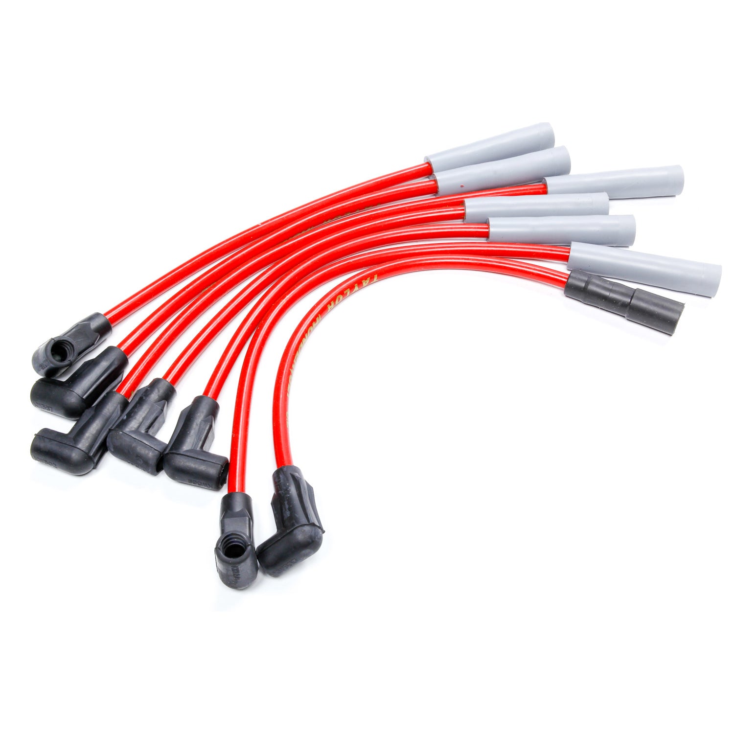 Taylor Cable Products Thundervolt Plug Wire Set Jeep 4.0L Red