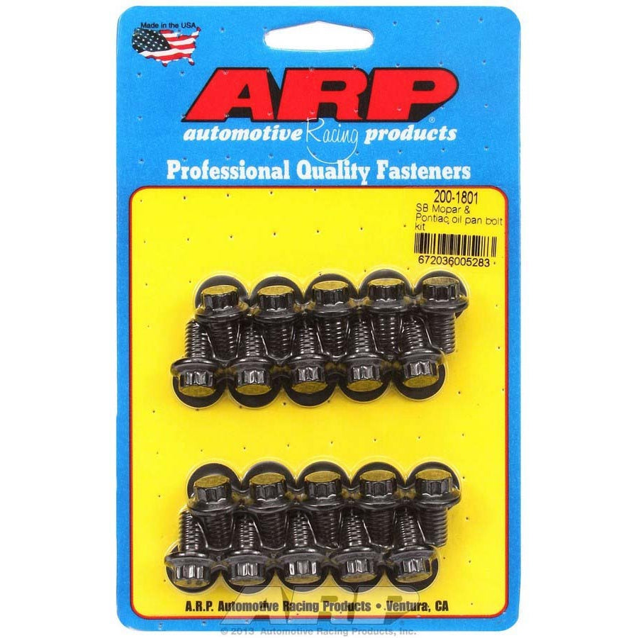 ARP SB Chrysler Oil Pan Bolt Kit - 12 Point