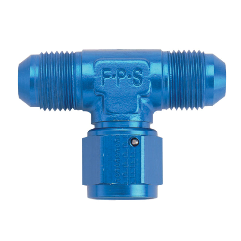 Fragola Fitting -8 AN Tee Female Swivel On Side