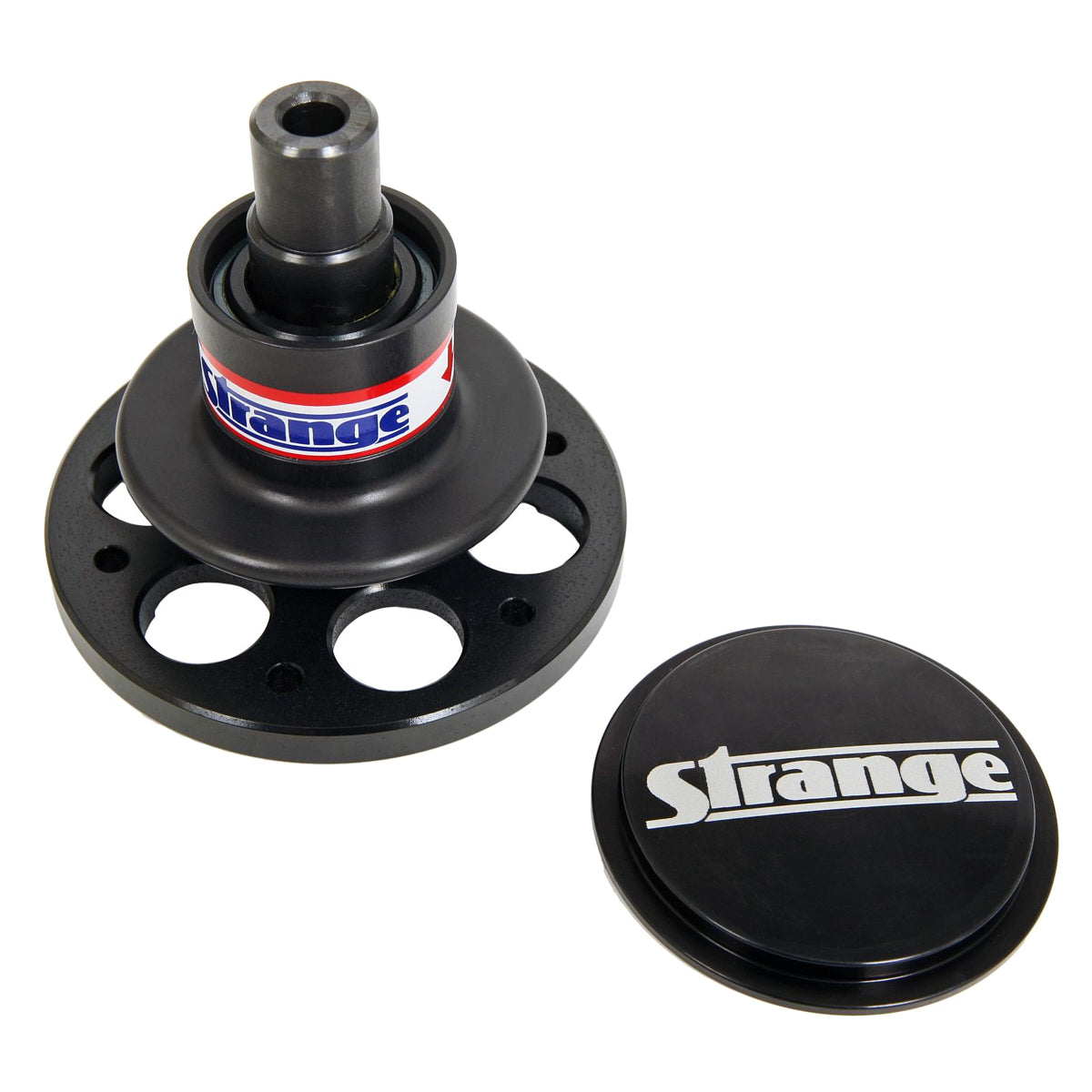 Strange Steering Wheel Quick Release - SFI 42.1 - 6 Bolt - Black - Sparco Steering Wheels