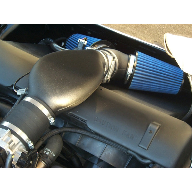 Volant Air Intake - Open Element - Two Reusable Oiled Filters - Blacks - GM V8 - Chevy Corvette 2001-04