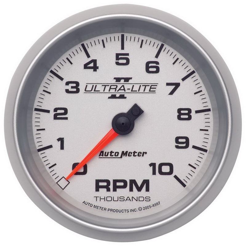 Auto Meter 3-3/8" Ultra-Lite II In-Dash Tachometer - 10,000 RPM