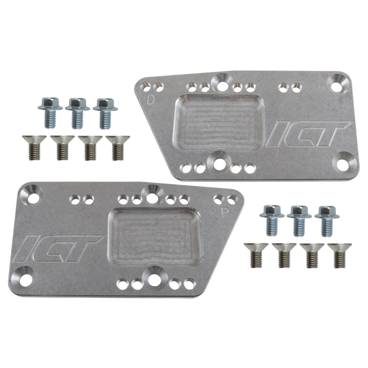 ICT Billet Motor Mount - Hardware Included - Aluminum - GM LS-Series