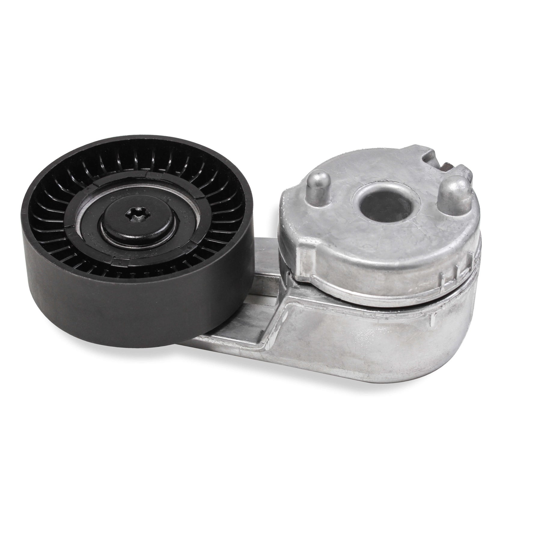 Holley Serpentine Belt Tensioner Pulley - Billet Aluminum - Black - Chevy Small Block