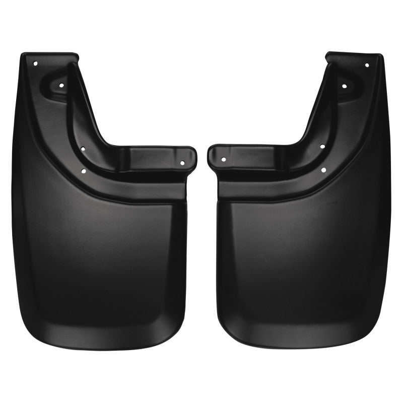 Husky Liners Rear Mud Flap Plastic Black/Textured Toyota Tacoma 2005-14 - Pair