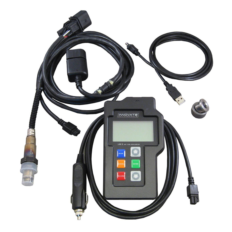 Innovate Motorsports LM-2 Wideband Controller Basic Kit - Single O2 Sensors - Hand Held - Digital - OBD-II Scanner - Universal
