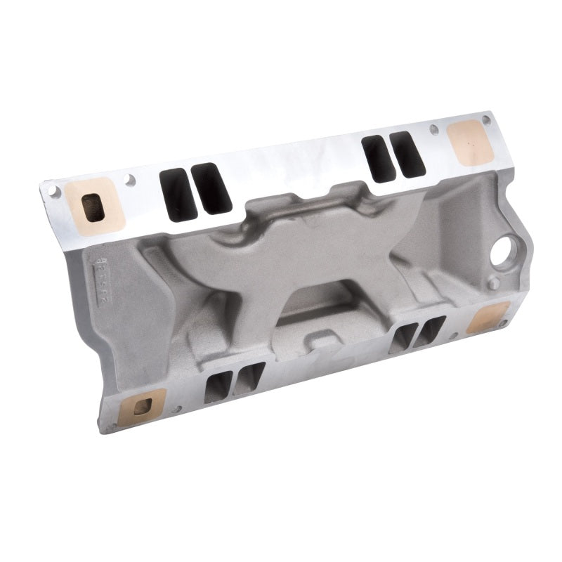 Edelbrock Performer RPM Marine- Square Bore Intake Manifold Dual Plane Aluminum Natural - Vortec