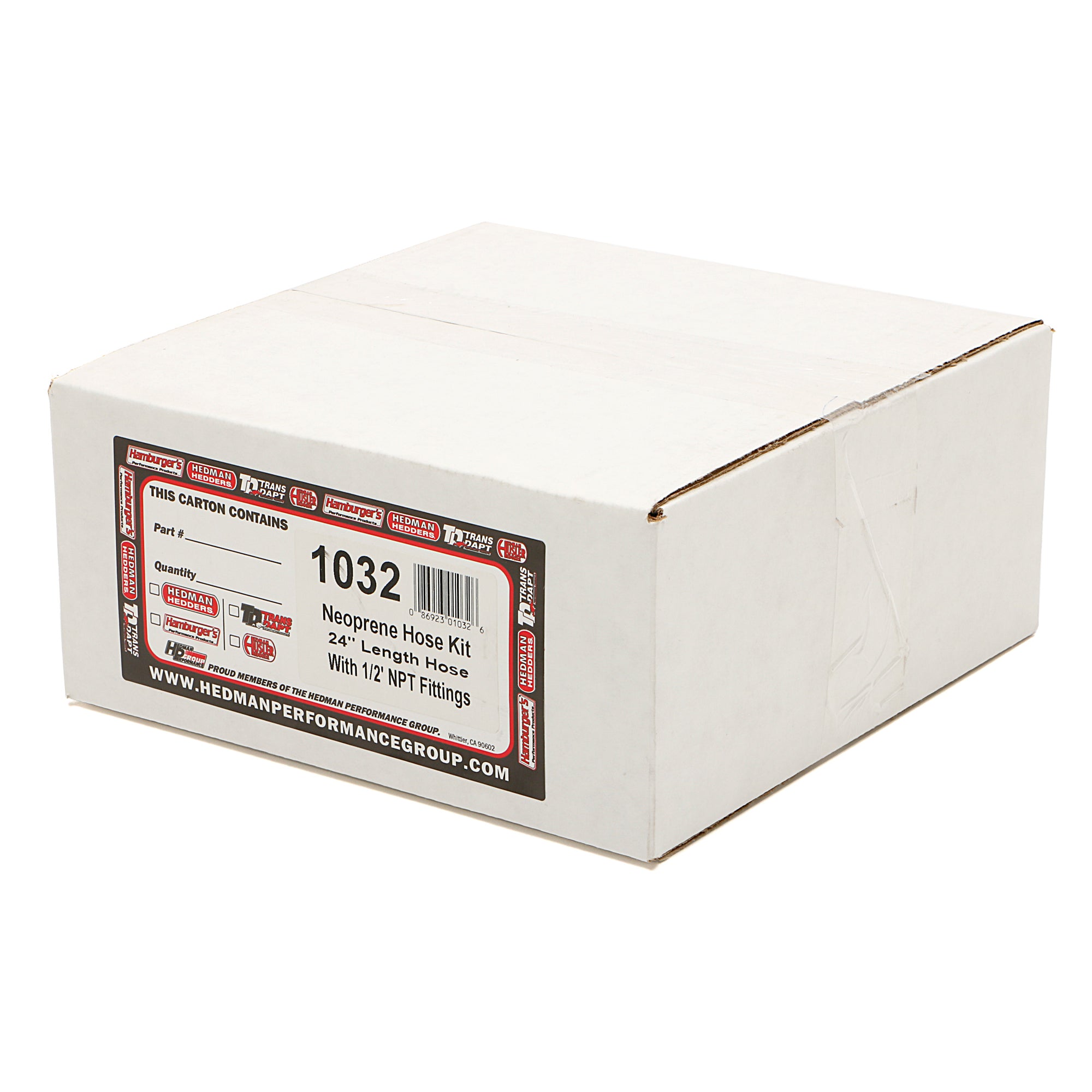 Trans-Dapt Oil Hose Kit - Includes 24 in. Neoprene Hose