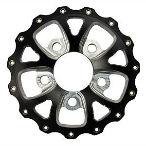 Weld Racing V-Series Wheel Center Section 5 x 4.50" Rear Wheel Center Aluminum - Black Anodize
