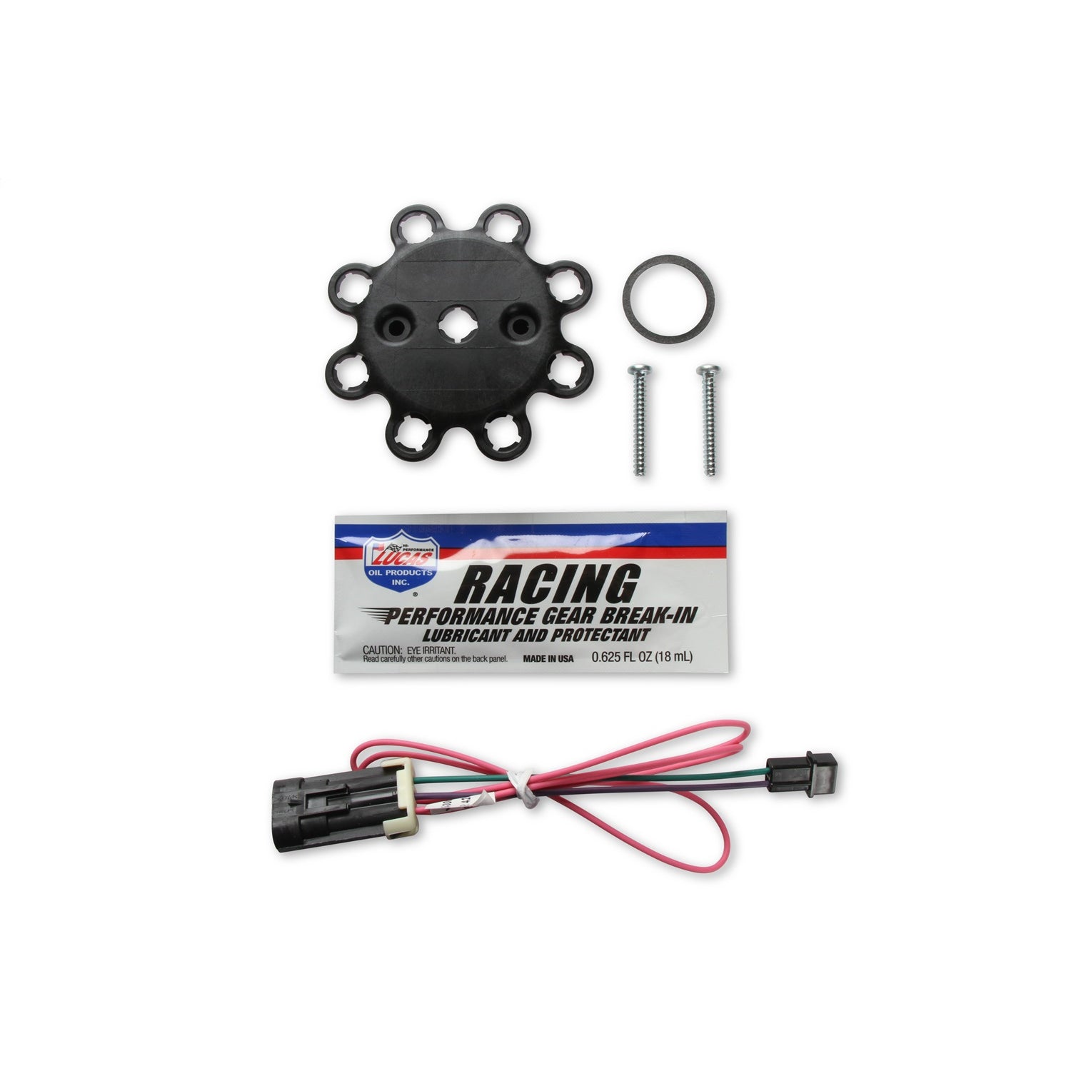 Sniper EFI Hyperspark Distributor - Hall Effect Pickup - HEI Style Terminal - Black - AMC V8