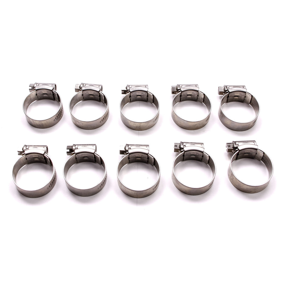 Samco Sport Stainless Worm Gear Hose Clamp - 22-30 mm (10 Pack)