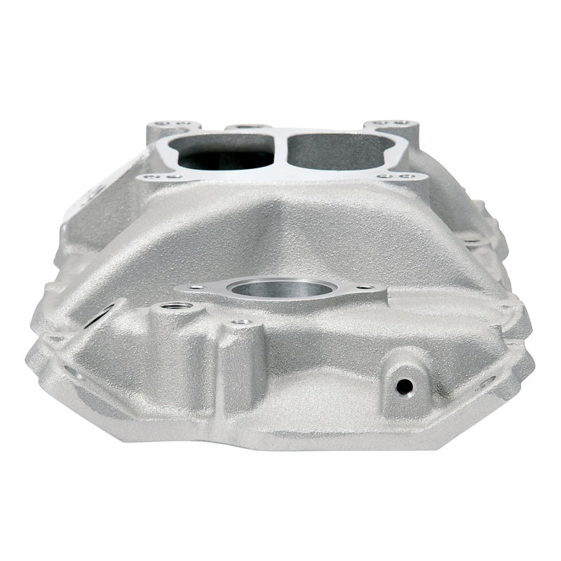 Edelbrock Performer Spread / Square Bore Dual Plane Intake Manifold - Small Block Chevy