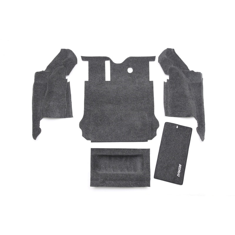 Bedrug Bed Liner - Sides / Tailgate Included - Composite - Gray - 4-Door - Jeep Wrangler JK 2011-18