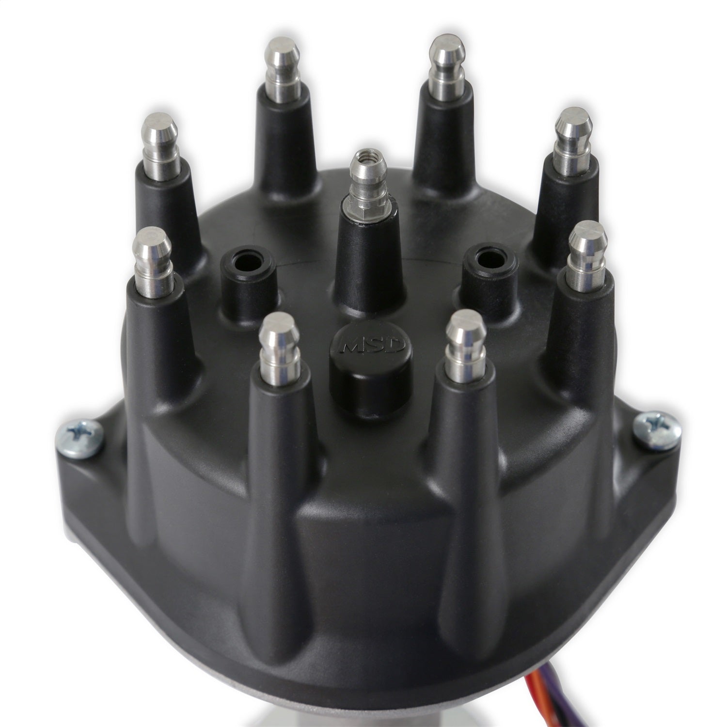 Holley Sniper EFI Sniper EFI Hyperspark Distributor - Hall Effect Pickup - HEI Style Terminal - Black - Small Block Mopar