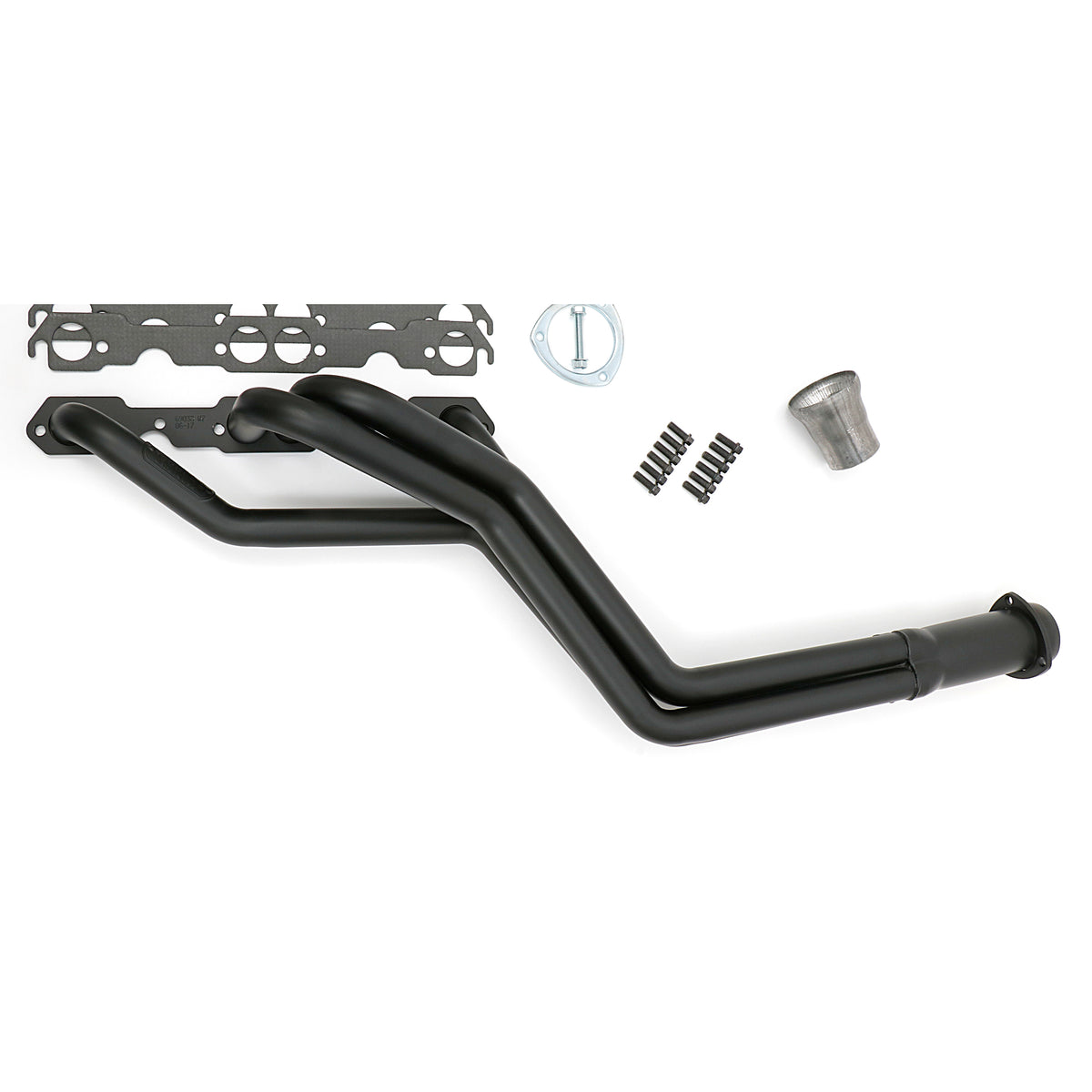 Hedman Hedders S-10 SB Chevy Swap Header Long Tube Black Maxx