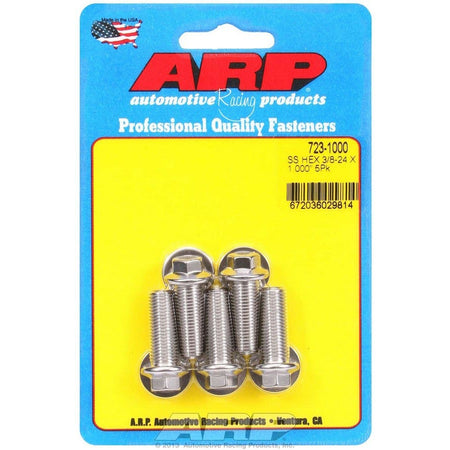 ARP Stainless Steel Bolt Kit - 6 Point (5) 3/8-24 x 1.000