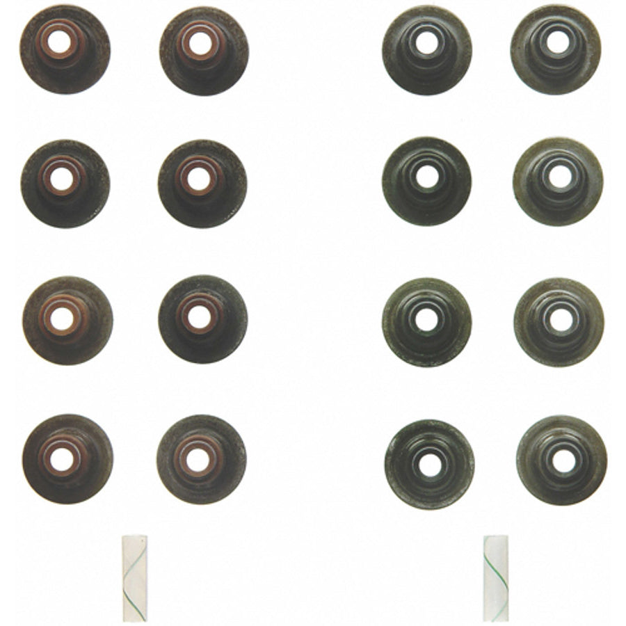 Fel-Pro Umbrella Stop Valve Stem Seal - GM LS-Series - Set of 16