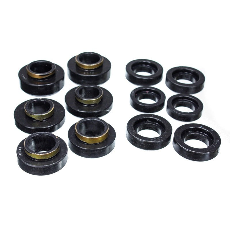 Energy Suspension Hyper-Flex Body Mount Bushing - Front Subframe - Black - GM F-Body/X-Body 1967-81