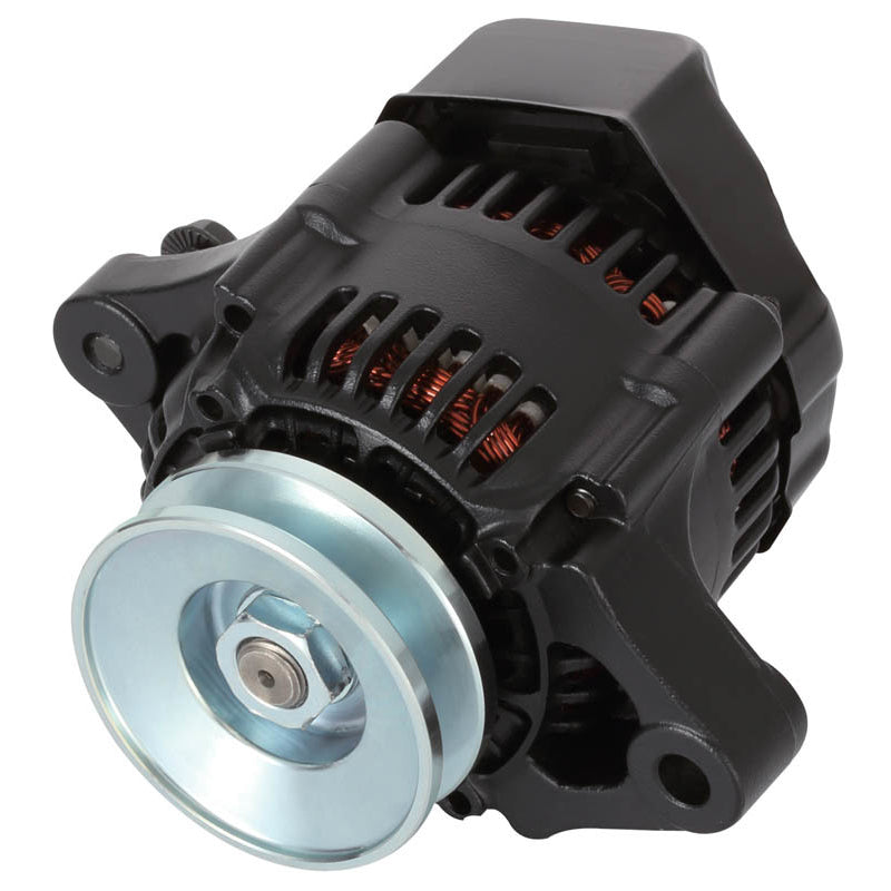 Proform Performance Parts 50 amp Alternator 12V 1-Wire Single V-Belt Pulley - Black