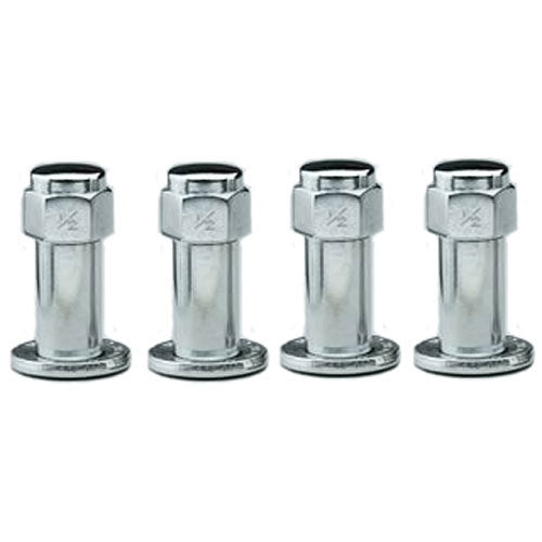 Weld 1/2" RH Lug Nuts w/ Centered Washers (4 Pack)