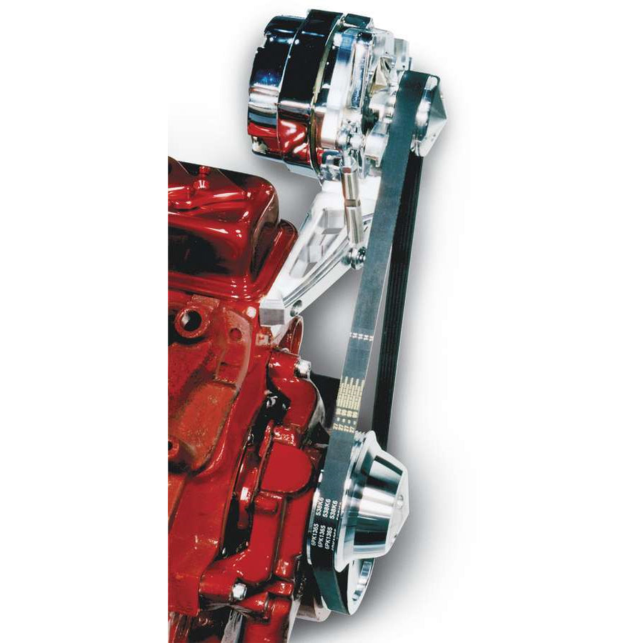 March Performance Chevy SB SWP Alternator Bracket