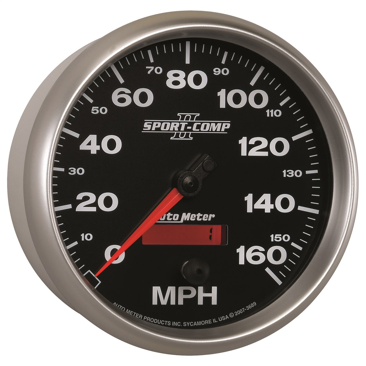 Auto Meter Sport-Comp II Programmable Speedometer - 5 in.