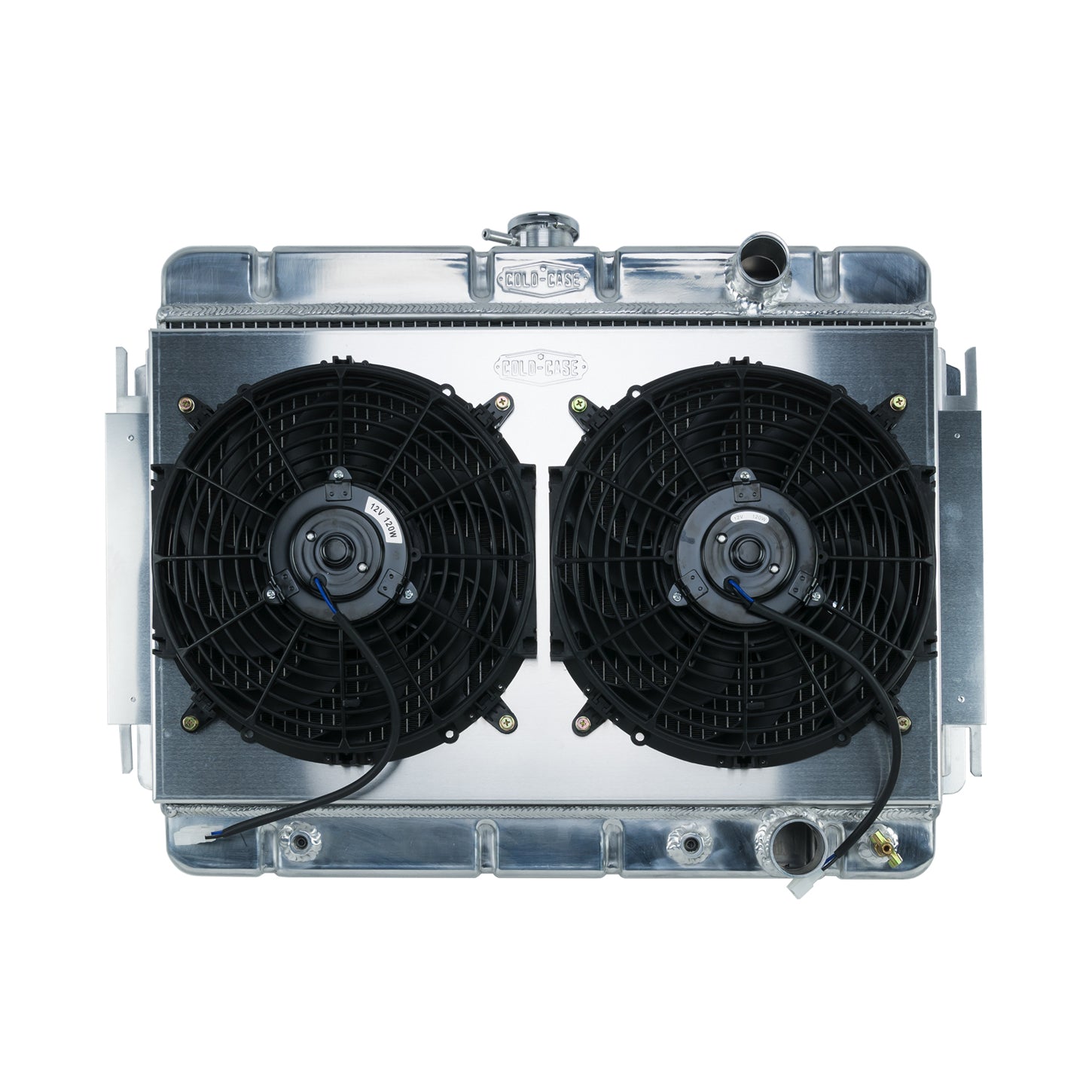 Cold-Case Aluminum Radiator and Fan - 27.75" W x 20.125" H x 3" D