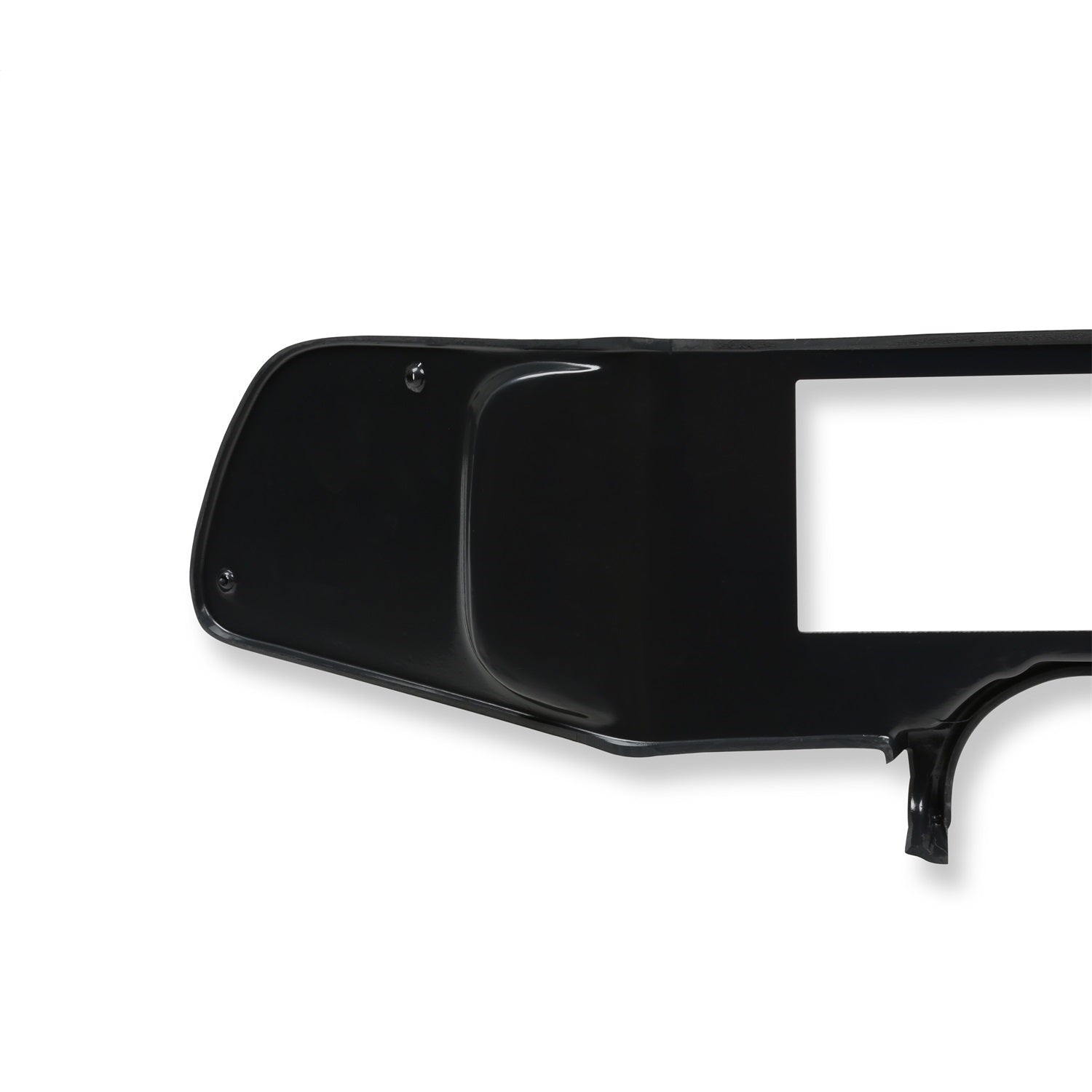 Holley EFI 6.86 in Dash Bezel - Black - GM F-Body 1970-78