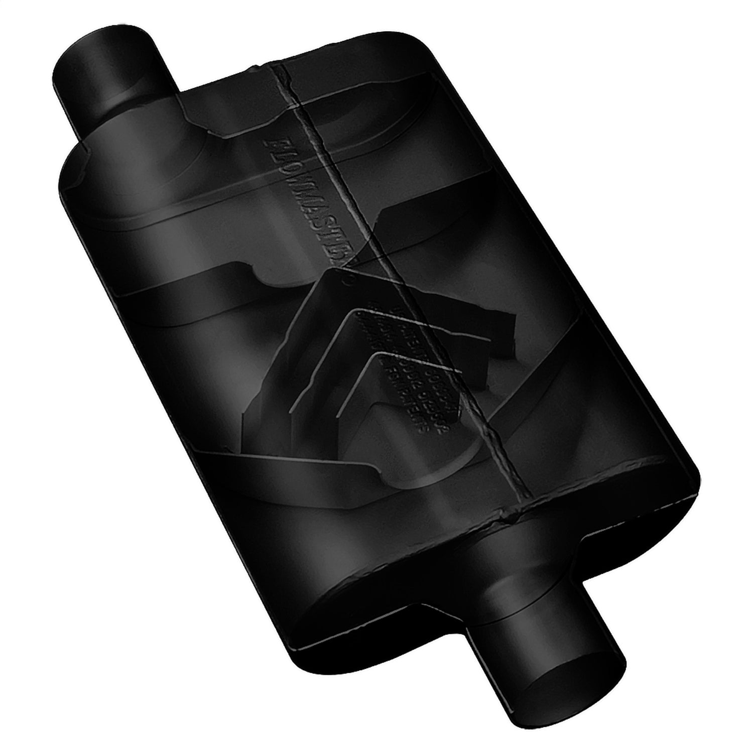 Flowmaster 40 Series Delta Flow Muffler - 2.5" Offset - Inlet / 2.5" Opposite Side Offset Outlet