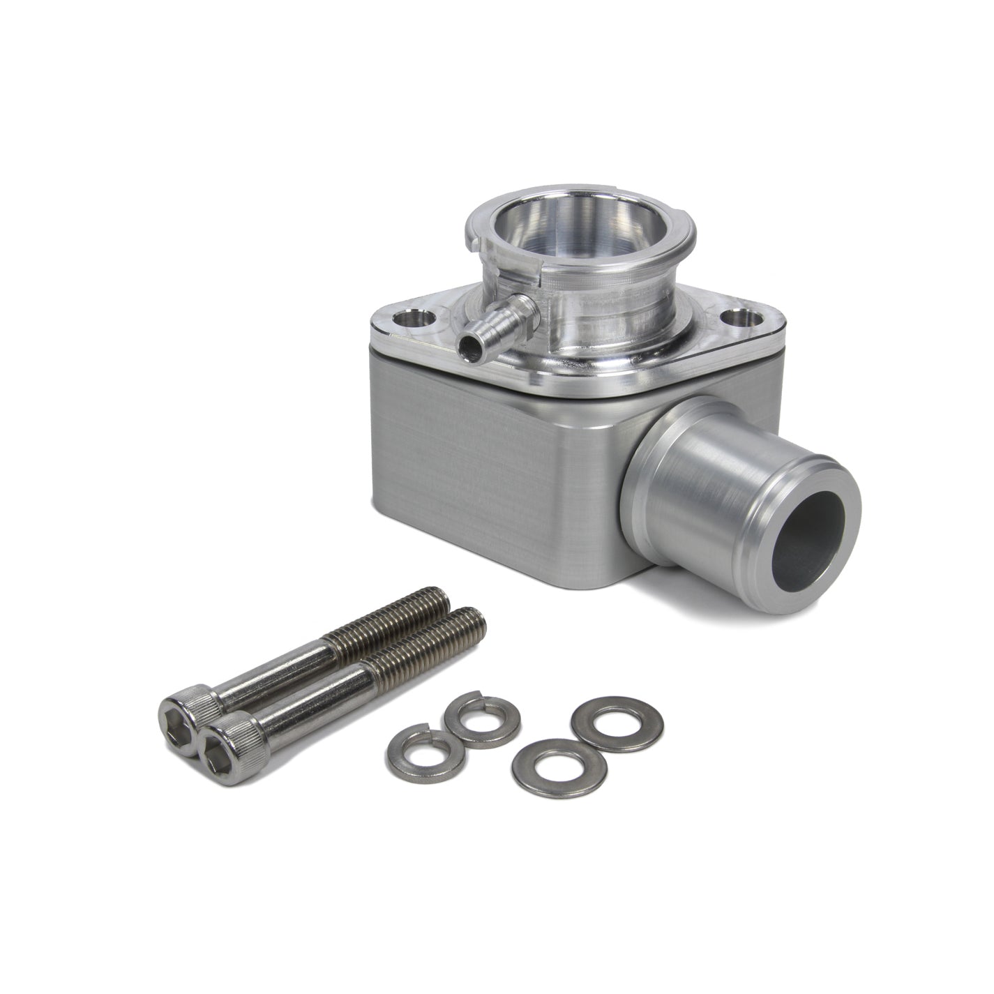 Canton Billet Water Filler Neck w/1.5 Hose Fitting