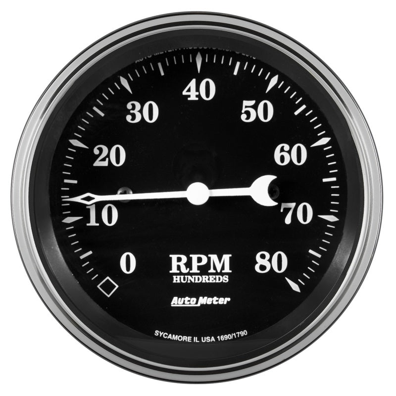 Auto Meter Old Tyme In-DashTachometer - 3-3/8 - 8000 RPM